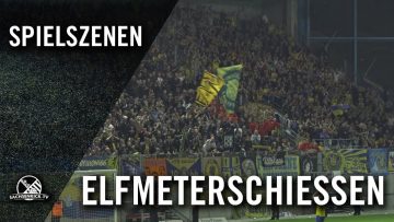Elfmeterschießen | Chemnitzer FC – 1. FC Lokomotive Leipzig (Halbfinale, Sachsenpokal)