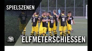 Elfmeterschießen | FV Alemannia Nied – FC Schwalbach (Kreispokal Maintaunus)