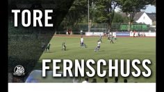 Elvis rockt! Elvis Shala (SV Wacker Obercastrop) lässt die Maschen schwingen!