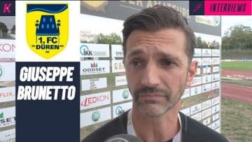 Emotionale Momente mit FCD-Trainer Pepe Brunetto