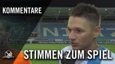 Emotionaler Pokalabend – Daniel Frahn und Benjamin Kirsten bewerten den Halbfinalkracher