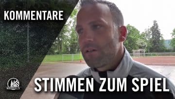 Emre Kutluisik (DJK Vik. Buchheim) und Dirk Becker (TSV Merheim) – Stimmen | RHEINKICK.TV