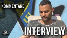 Er ist wieder zurück: 1. FC Lokomotive Leipzig Stürmer Djamal Ziane ist nach langer Verletzungspause