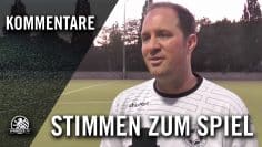 Erkan Erdogan (Al-Dersimspor) und Tim Fiedler (Stern Marienfelde) – Stimmen zum Spiel | SPREEKICK.TV