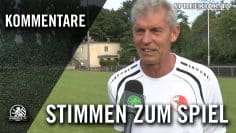 Erken Erdem (Hertha 06) Dietmar Demuth (BAK) – Stimmen zum Spiel (BAK – Hertha 06) | SPREEKICK.TV