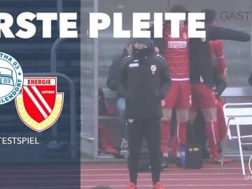 Erster Dämpfer für Energie Cottbus und Abt | Hertha 03 Zehlendorf – Energie Cottbus (Testspiel)