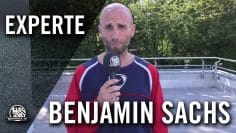 Experte Benjamin Sachs zum Hessenpokal-Spiel zwischen TSV Lehnerz und TSV Steinbach