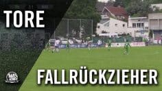 Fallrrückzieher von Theo Rodde (Makkabi Frankfurt U19)