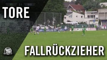 Fallrrückzieher von Theo Rodde (Makkabi Frankfurt U19)