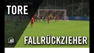 Fallrückzieher à la Bastian Schweinsteiger von Justin Schallock (SC Freiburg U17)