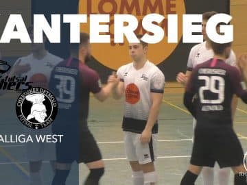 Favoritensieg der Hausherren | Futsal Panthers Köln – Cherusker Detmold (Futsalliga West)