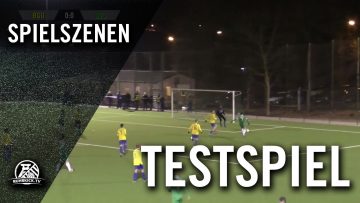 FC Blau-Gelb Überruhr – SpVg Schonnebeck (Testspiel) – Spielszenen | RUHRKICK.TV