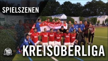 FC Croatia Frankfurt – VfL Germania 94 Frankfurt (Relegation zur Kreisoberliga) – Spielszenen