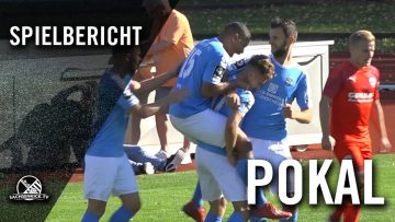 FC Grimma – Chemnitzer FC (3. Runde, Sachsenpokal)
