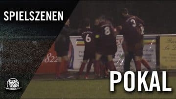 FC JuZ Fechenheim – SV Viktoria Preußen (Halbfinal, Kreispokal Frankfurt) – Spielszenen