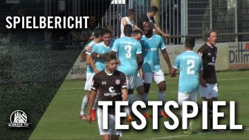 FC Teutonia 05 – FC St. Pauli (Testspiel)