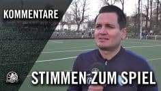 FC Viktoria 1889 Berlin – BFC Dynamo (U13 D-Junioren, Verbandsliga, St. 2) – Die Stimmen zum Spiel