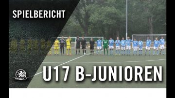 FC Viktoria 1889 Berlin U17 – 1. FC Neubrandenburg 04 U17 (Aufstiegsspiele zur B-Regionalliga)