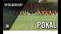 FC Viktoria Harburg – TSV Buchholz 08 (4. Runde, Pokal 1. Herren)