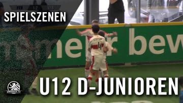 FC Viktoria – VfB Stuttgart (U13 D-Junioren, Halbfinale, AOK-Juniorenmasters 2017) – Spielszenen