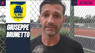 FCD-Trainer Giuseppe Brunetto: Aachen vor Brust, Bayern im Hinterkopf