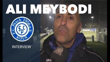 FCP-Trainer Ali Meybodi über die erfolgreiche Hin- und Pokalrunde