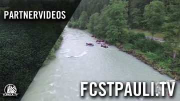 fcstpauli.tv: Impressionen vom Rafting-Ausflug der Kiezkicker | ELBKICK.TV