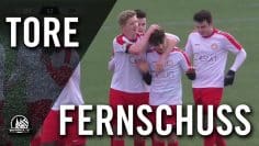 Fernschuss von Hasan Akcakaya (SC Fortuna Köln, U19 A-Junioren) | RHEINKICK.TV