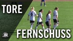Fernschusskracher von Anne Hepfer (FC Bergedorf 85) | ELBKICK.TV
