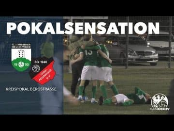 Florian Frölich schießt Starkenburgia ins Halbfinale |Starkenburgia Heppenheim-SG Unter-Abtsteinach