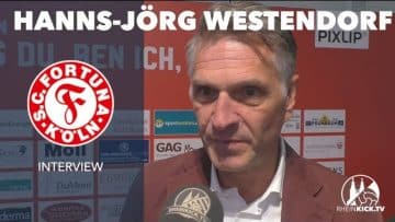 Fortuna-Präsident Hanns-Jörg Westendorf glaubt an bessere Zeiten
