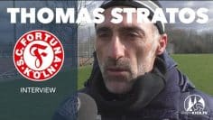 Fortuna-Trainer Thomas Stratos blickt positiv in die Zukunft