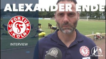 Fortunas neuer Trainer Alexander Ende sieht seine Mannschaft im Soll