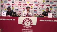 FortunaTV – Die PK vom SC Fortuna Köln nach dem 2:1-Heimsieg gegen Magdeburg | RHEINKICK.TV