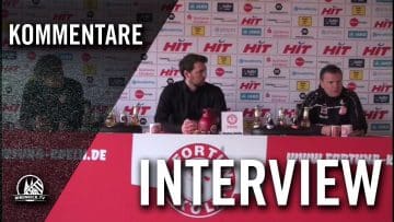 FortunaTV – Die Pressekonferenz nach dem Heimspiel gegen den VfB Stuttgart II | RHEINKICK.TV