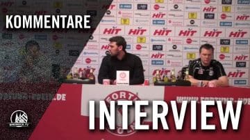 FortunaTV – Die Pressekonferenz vom SC Fortuna Köln nach dem Sieg gegen Wehen Wiesbaden