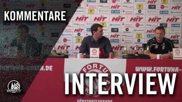 FortunaTV – Die Pressekonferenz vom Heimspiel gegen die Würzburger Kickers | RHEINKICK.TV
