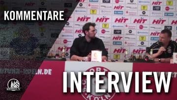 FortunaTV – Die Pressekonferenz zum Heimspiel gegen Erzgebirge Aue | RHEINKICK.TV