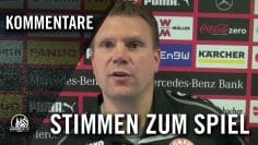 FortunaTV – Uwe Koschinat (Trainer SC Fortuna Köln) – Die Stimmen zum Spiel | RHEINKICK.TV