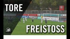 Freistoß aus dem Lehrbuch | Tor von Daniel Brinkmann (SC Wiedenbrück 2000)