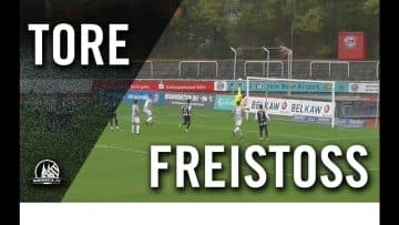 Freistoß aus dem Lehrbuch | Tor von Daniel Brinkmann (SC Wiedenbrück 2000)