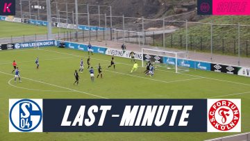 Freistoß-Hammer kurz vor Schluss | FC Schalke 04 II – SC Fortuna Köln (Regionalliga West)