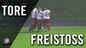 Freistoß-Hammer von Maximilian Zimmer (Berliner AK 07) | SPREEKICK.TV