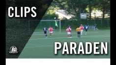 Freistoß sensationell abgewehrt! | Parade von Patrick Marciniak (SV Rugenbergen)