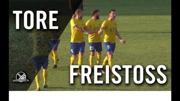 Freistoßhammer! | Tor von Ryan Malone (1. FC Lokomotive Leipzig)