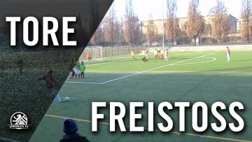 Freistoßhammer von Khaled Ashaur (BSV Al-Dersimspor, U15 C-Junioren) | SPREEKICK.TV