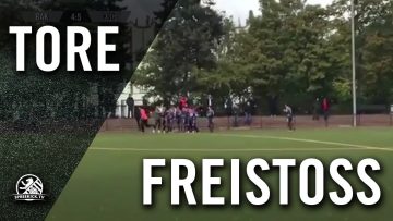 Freistoßschlenzer von Melvin Schüssler (Köpenicker SC, U17 B-Junioren) | SPREEKICK.TV
