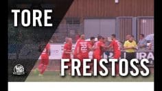 Freistoßtor in den Winkel | Tor von Volkan Burakcin (SG 01 Hoechst)