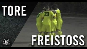 Freistoßtor von Damian Sieniawski (SG Worringen)