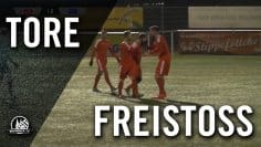 Freistoßtor von Daniel Werken (FC Hürth) | RHEINKICK.TV